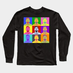 Warhol Messi Long Sleeve T-Shirt